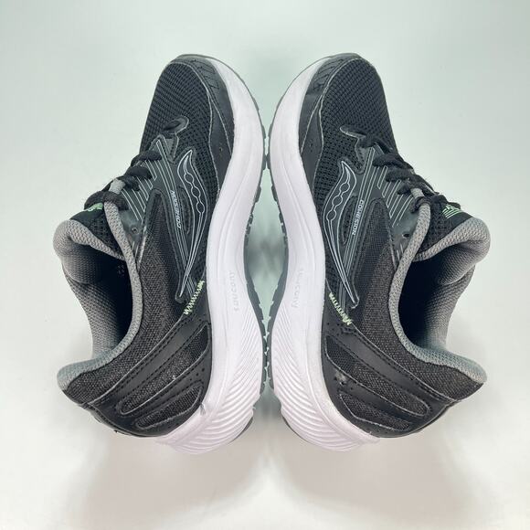 Saucony Cohesion 15 Black Athletic Lace Up Running Shoes S10701-05 Womens Size 8 - Picture 7 of 10